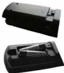 SCHAUB LORENZ 26LE-4800CT - Inserting Batteries - 1