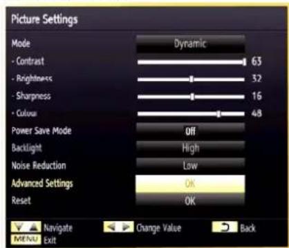 SCHAUB LORENZ 26LE-4800CT - Configuring Picture Settings - 1