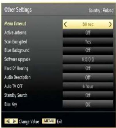 SCHAUB LORENZ 26LE-4800CT - Configuring Other Settings - 1