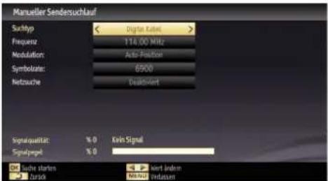SCHAUB LORENZ 26LE-4800CT - Manueller Sendersuchlauf Digital Kabel - 1