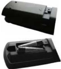 SCHAUB LORENZ 26LE-4800CT - Einsetzen der Batterien - 1