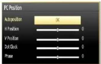 SCHAUB LORENZ 26LE-4800CT - PC Picture Settings - 1