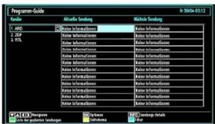 SCHAUB LORENZ 22LE-5100C - Elektronischer Programmführer (EPG) - 1