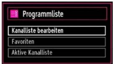 SCHAUB LORENZ 22LE-5010C - Sender verwalten: Programmliste - 1