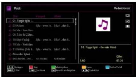 SCHAUB LORENZ 22LE-5010C - Wiedergabe von Musik über USB - 1