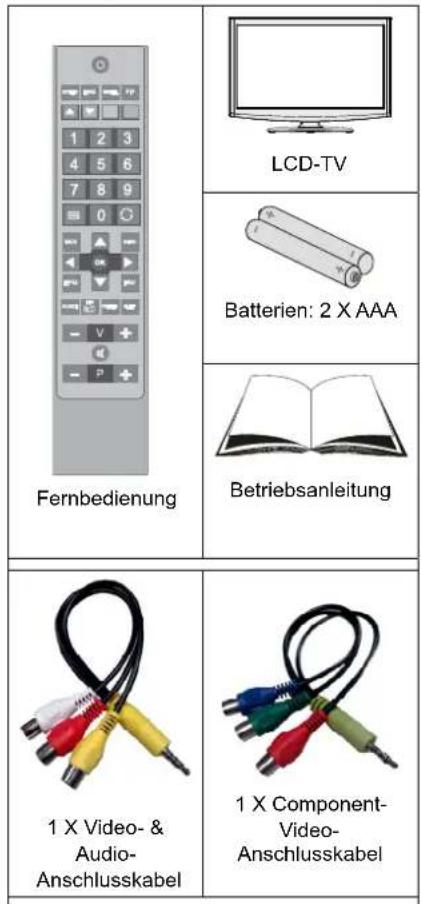 SCHAUB LORENZ 22LE-5010C - Inhalt der Verpackungseinheit - 1