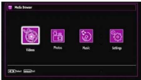 SCHAUB LORENZ 22LE-5010C - Media Playback Using Media Browser - 1