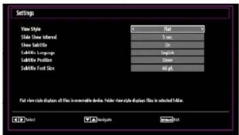 SCHAUB LORENZ 22LE-5010C - Media Browser Settings - 1