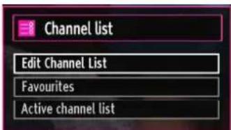 SCHAUB LORENZ 22LE-5010C - Managing Stations: Channel List - 1