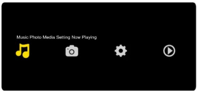 Music Photo Media Setting Now Playing