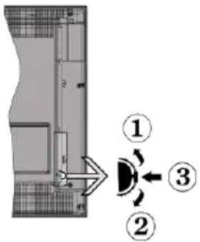 Technical diagram showing a mechanical assembly with numbered components and directional arrows indicating motion or flow.
