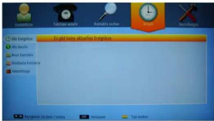 Akturkäufe Telefonie ausste Kontakte suchen Erzufel Ernstellungs Als Treignisse Es gibt keine aktuellen Erzignisse Als Anente Rene Kountalte Stockete Kontakte Sebontstage Religieren Sie Bells / erchtes Verlassen Tab andersn