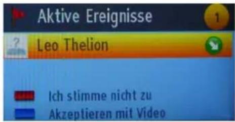 Aktive Ereignisse 1 ? Leo Thelion Ich stimme nicht zu Akzeptieren mit Video