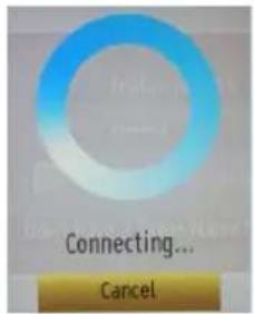 Connecting... Cancel