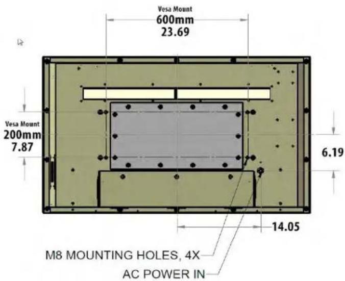 SunBriteTV SB-4717HD - CAUTION! NEVER SPRAY OR DIRECT A HOSE INTO THE VENT AREA OF THE TV. - 5