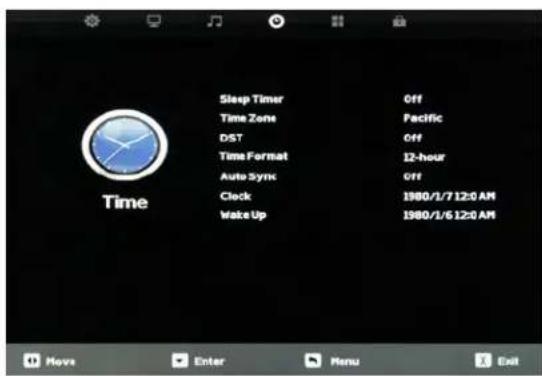 SunBriteTV SB-4717HD - Audio Menu - 1