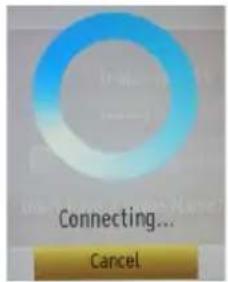 Connecting... Cancel