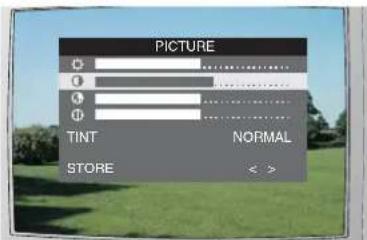 MATSUI 21T10(A) - Adjusting the picture - 4