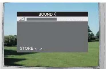MATSUI 21T10(A) - Select the sound menu - 1