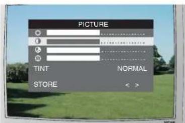 MATSUI 21T10(A) - Adjusting the picture - 3