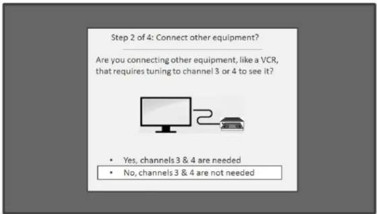 TCL Roku 40FS3800 - How do I set up the TV tuner? - 3