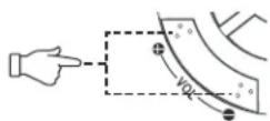 TechnoStar TF-L19B ATV - Adjusting the volume - 2