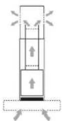 SCHNEIDER SCDT 9010 LX - Parte inferior decorativa de chimenea - 1