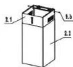 SCHNEIDER SCDT 7010 LX - TELESCOPIC CHIMNEY COMPRISING ASSEMBLY - 1