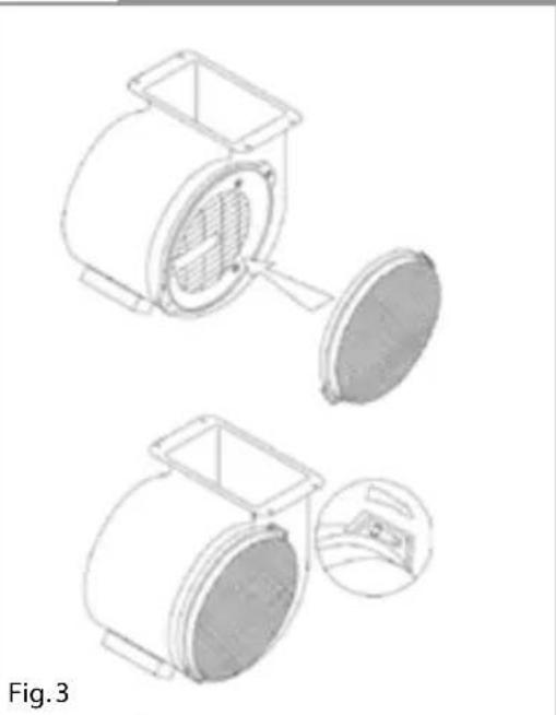 CDA ECH101 - Changing the charcoal filter (re-circulating only) - 2