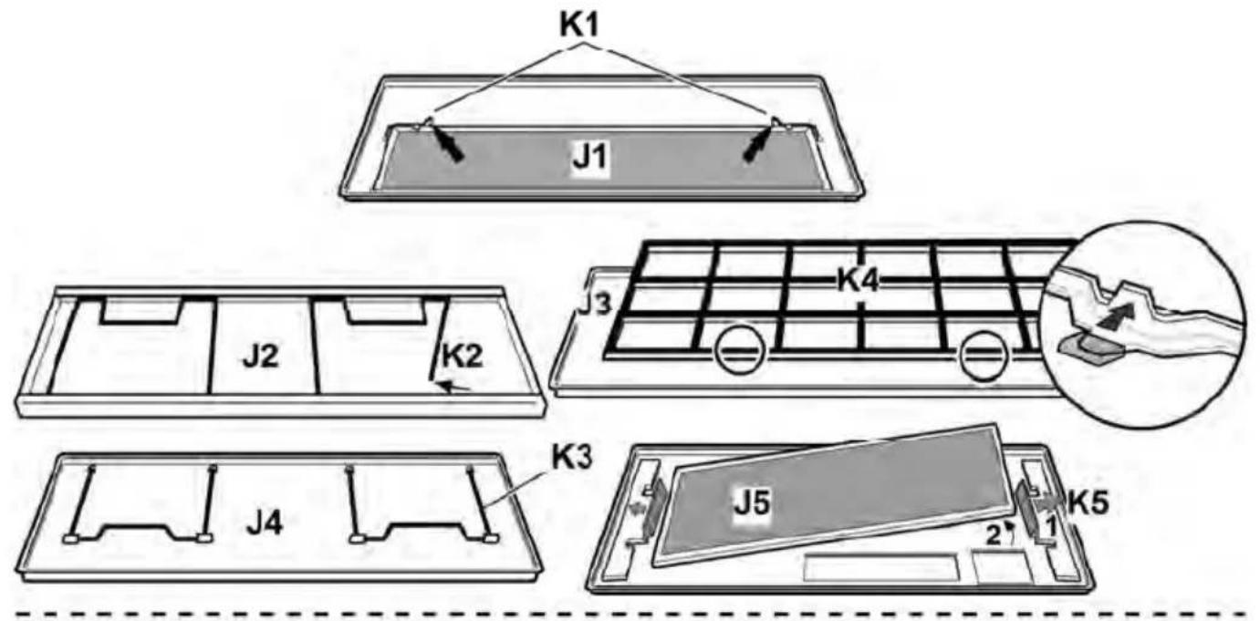 Diagram of a mechanical or optical device with labeled components X, Y, Z and circular cross-sections