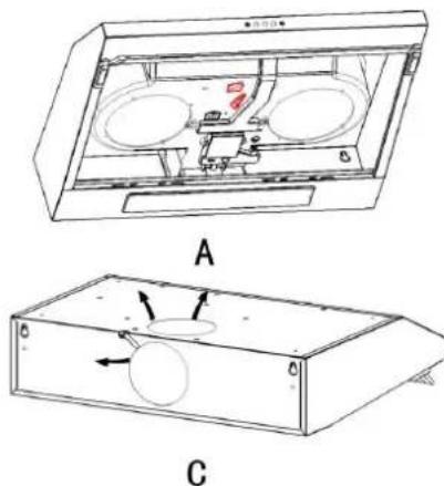 Heinner XCH-450S - Air ventilation setting - 1
