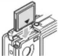 SANYO VPC-MZ3EX - Insert the card - 2