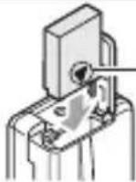 SANYO VPC-MZ3EX - Insert the battery pack. - 2