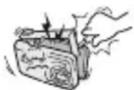 SANYO VPC-MZ3EX - WARNING - 2