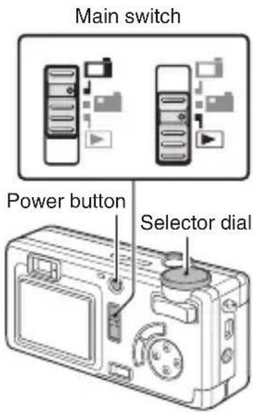 SANYO VPC-MZ3EX - Turn the selector dial to the mark for the desired setting screen. - 1