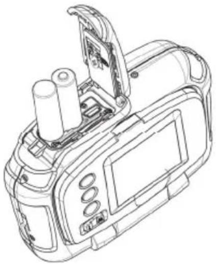 SILVERCREST SDKC 5.00 A1 - Batterijen plaatsen - 2