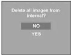 ROLLEI Prego da5 - Deleting All Images - 2