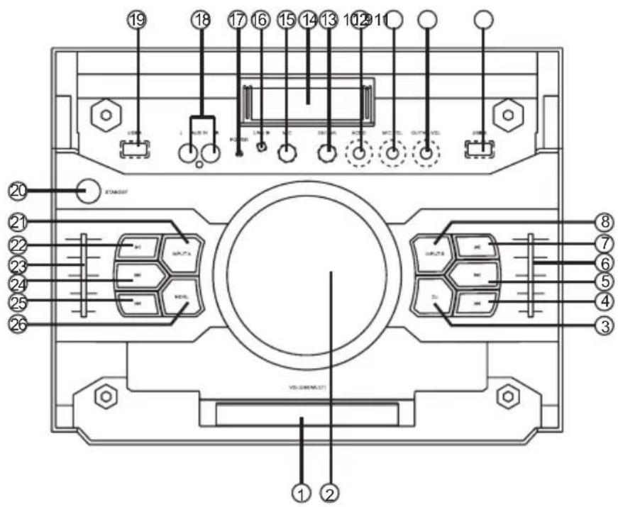 Manta SPK5006 - PANNELLO ANTERIORE - 1