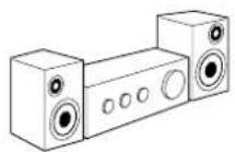 PIONEER DV-05 - Connection example 2. AV amplifier without built-in decoder - 1
