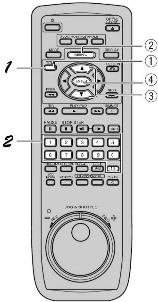 OPEN CLOSE AUDIO SUBTITLE ANGLE MODE MENU DISPLAY TITLE RETURN ENTER PREV NEXT REV PLAY FWD DIMMER FL PAUSE STOP STEP 1 2 3 4 5 6 7 8 9 0 PROGRAM SHIFT TIME REPEAT REPEAT A-B -10 JOG MODE RANIXOM LISTNEW CHOTOK CLEAR C JOG & SHUTTLE REV FWD +