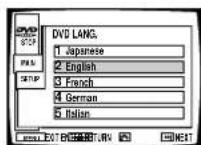 PIONEER DV-05 - DVD LANG. - 1