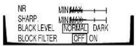 PIONEER DV-05 - Adjust with direction buttons ◀/▶. - 1