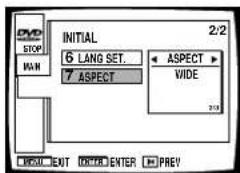INITIAL 6 LANG SET. 7 ASPECT ASPECT VIDE 2:2 STOP MAIN 2019 EXIT ENT ENTER PREY