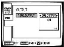 PIONEER DV-05 - OUTPUT SETUP - 1