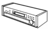 PIONEER DV-05 - Connection example 1. - 1