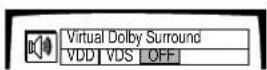 PIONEER DV-05 - Selecting a theater-like 3-dimensional sound image (Virtual Dolby Surround) - 2