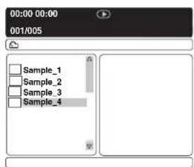 00:00 00:00 001/005 Sample_1 Sample_2 Sample_3 Sample_4