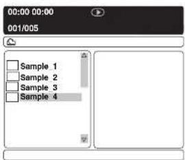00:00 00:00 001/005 Sample 1 Sample 2 Sample 3 Sample 4