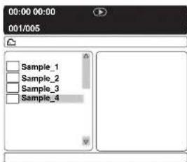 00:00 00:00 001/005 Sample_1 Sample_2 Sample_3 Sample_4