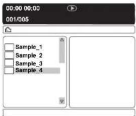 00:00 00:00 001/005 Sample_1 Sample_2 Sample_3 Sample_4